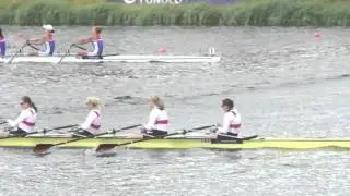 WRJC 2011 Saturday Race 105 JW4x A Final - Interviews