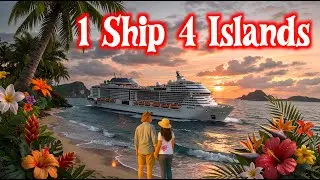 🚢✨ | Круизное приключение по Западному Карибскому морю. (Косумель, Гранд-Кайман, Ямайка, Нассау)