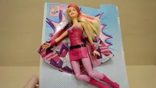 Barbie in princess power Super Sparkle Skirt turns into wings Игрушки для девочек видео