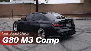 Dual Sound Character for BMW G80 M3 Competition w/ Valvetronic Full Catless Fi EXHAUST