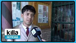Becaron a Victor Vargas por su participacion en la Feria Nacional de Tecnologia