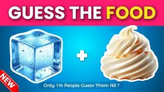 Guess The Food By Emoji 🍔🍕 | 99% Fail This Emoji Food Quiz 🤯 | Fun Brain Challenge