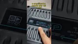 NOVO MODULO BANDA DSP3K 3000 RMS 1 CANAL!