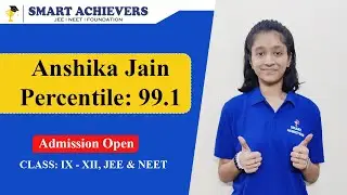 Our Smartian's Achievement - Anshika Jain (99.1) | Smart Achievers