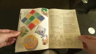 1950s Vintage Needlework No 206 Magazine Flip Through