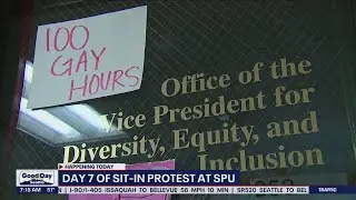 Day 7 of sit-in protest at Seattle Pacific University | FOX 13 Seattle
