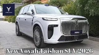 Белый цвет красивее? Внедорожник Voyah Taishan 2026 | Он круче, чем Rolls-Royce Cullinan?