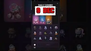 9 December pixeltap daily combo | pixel tap by pixelverse combo card today 9 Dec #pixeltapkombo