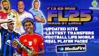 Football Life Mobile 2025 Trailer Release🔥FTS MOD | Updated Kits,Lastest Transfers,Real Player Faces