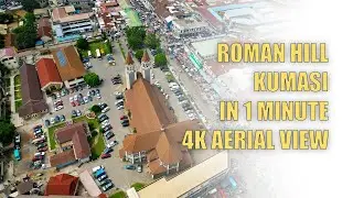 Roman Hill, Kumasi Aerial View (Drone Footage) | First Class Films | 4K
