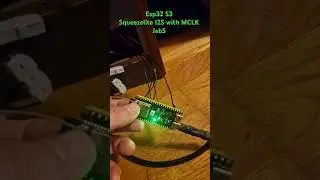 ESP32 S3 squeezelite I2S with MCLK Jab5 amplifier