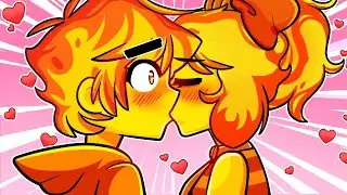 CHICA DE FUEGO Y CHICO DE FUEGO SE BESAN EN MINECRAFT 😱🔥💋 AMOR PROHIBIDO EN MINECRAFT ROLEPLAY