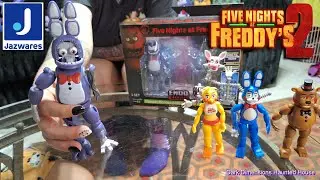 Распаковка коллекционной фигурки FNAF 2 Withered Bonnie Endo Series 2025 от Jazwares, видеообзор ...