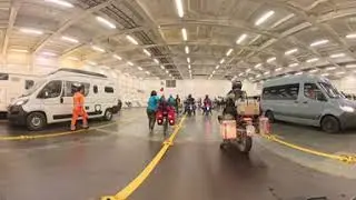 Smyril Line Loading Seyðisfjörður