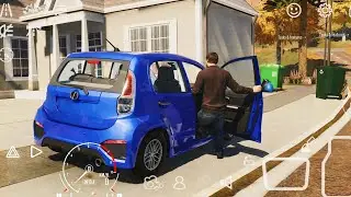 🚗Car Parking multiplayer 2🛣️Doing Taxi missions in a Perodua Myvi,✅ ULTRA GRAPHICS Gameplay