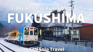 Winter Solo Trip to Aizu Fukushima 🇯🇵 | Demon Slayer Sacred Spots | Japan Travel
