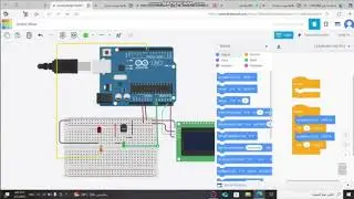 ربط حساس الحرارة مع الاردوينو والعرض على شاشة LCD 2X16 ...I2C