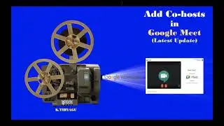Add Co-host in Google Meet (Latest Update)