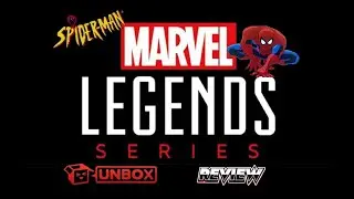 Unboxing New Hasbro Marvel Legends Spiderman Animated Series Misterio.