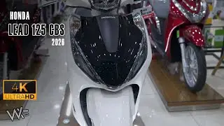 HONDA LEAD 125i TRẮNG ĐEN CBS 2026