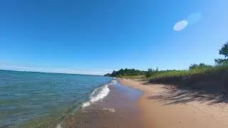Early Morning Beach Walk | Wave Sounds for Yoga, Meditation, Study, Sleep