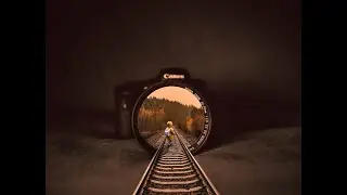 Adobe Photoshop Tutorial | Rails Inside Photo Manipulation Photoshop Tutorial | IN HINDI