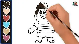 Draw Don from Jumbo! 🎨 Step‑by‑Step Drawing & Coloring for Kids 🧒🐉