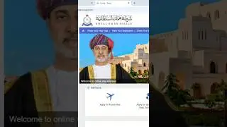 How to Apply Oman Evisa Step by  Step process #travel #oman #visa