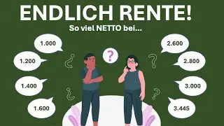 Endlich Rente! Doch wie viel bleibt netto? Tabellen zur Sofortablesung