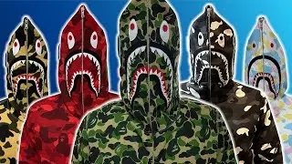 The ULTIMATE BAPE Shark Hoodie Tier List!