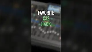 X32 Hack: Aux 5 & 6 Dual Inputs and Outputs #x32 #DrewBrashler #audiomixing
