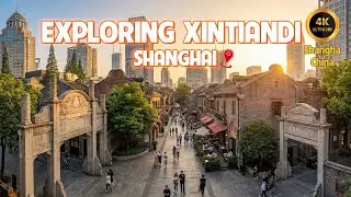 Shanghai Xintiandi: Where Old Meets New | Luxury Walking Tour 4K