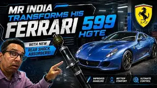 Мистер Индия преобразил свой Ferrari 599 HGTE, установив новые амортизаторы — самостоятельная уст...