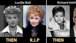 I LOVE LUCY 1951 Cast THEN AND NOW 2025, The cast died tragically!