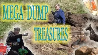 BIG BOTTLE DUMP FINDS - A Mega  Dump With Cheryl Swanson from usa