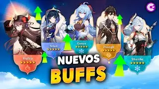 ⬆️NEW BUFFS to LIYUE CHARACTERS?? Hu Tao, Zhongli, Ganyu, and more..!! 🔥