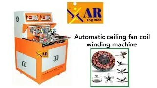 Automatic Ceiling fan coil winding machine by |AR Engineering| contact us 9927244476,8279441633