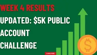 Make Money Online| Week 4 Results| The Syndicate 5k Challenge