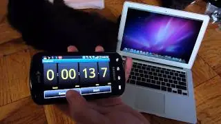 Демонстрация загрузки и выключения MacBook Air
