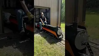 Steam locomotives on the 7.5&rdquo; Gauge Windy Ridge Railroad #livesteam #railroad #modelrailroad