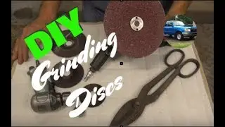 How to Reclaim / Reuse Resin Fiber Grinding / Sanding Discs