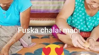 Bachui tirak fuska chalai mani chelengs😂😂