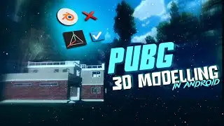 Pubg 3D Modelling In Android | Prisma 3D Tutorial | Better Than Blender? | Files Link In Description