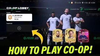 Как играть в кооперативном режиме в FC 25 Ultimate Team