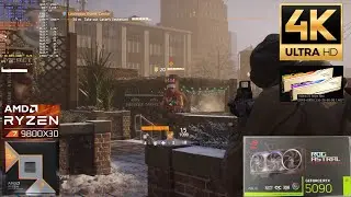 Tom Clancy's The Division 4K Gameplay / ASTRAL RTX 5090 / AMD Ryzen 7 9800X3D