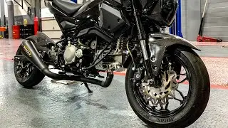 Honda Grom Drag race build walk around. Getting ready for the 2021 Bash.