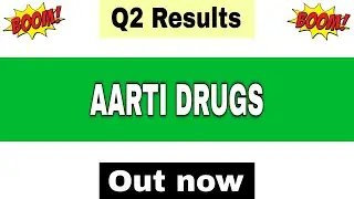 Aarti Drugs Q2 Results 2026 | Aarti Drugs Results Today | Aarti Drugs Share Latest News |Aarti Drugs