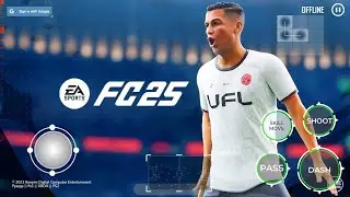 FIFA 16 Mod UFL 25 Android offline [2.19GB] No Glitch Fix Tournament Mode Real Face 4k Graphics HD