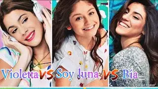 Violetta VS Soy Luna VS Bia (les chansons)