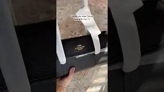 Unbox my new Coach bag with me 🫶🏽 #coachbag #haul #coach #unboxing